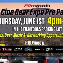 Pre CineGear Party @ Filmtools!