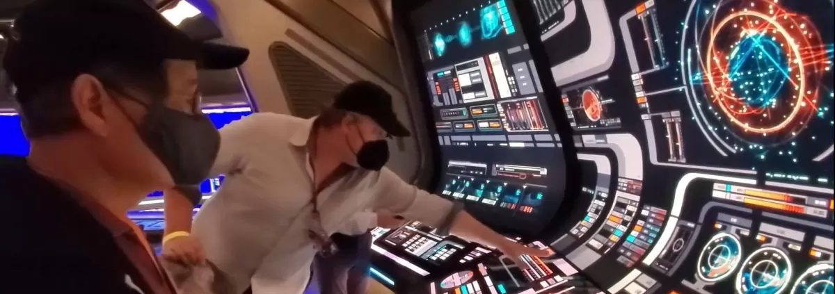 Aboard the Stargazer - Video visit to a Dave Blass Masterpiece